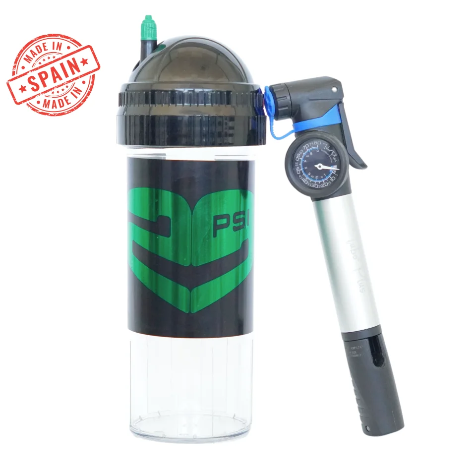 Tuboplus 29psi x3e + 22cm air pump | Tennis and padel ball pressurizer - easy to use