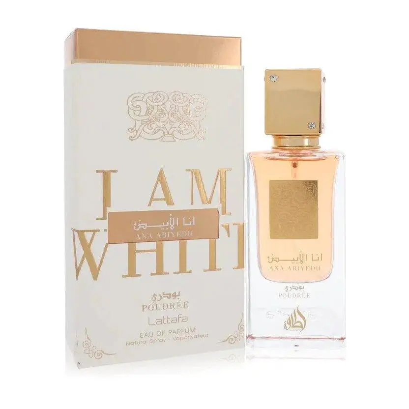 Ana Abiyedh Poudrée 60ml - I am white- Lattafa - Eau de Parfum DUBAI Lattafa Perfumes mujer y hombre Hombre Mujer