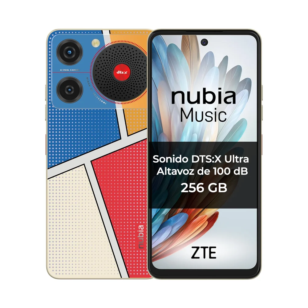 ZTE Nubia Music Smartphone – 50MP Camera, 5000mAh Battery, 90Hz