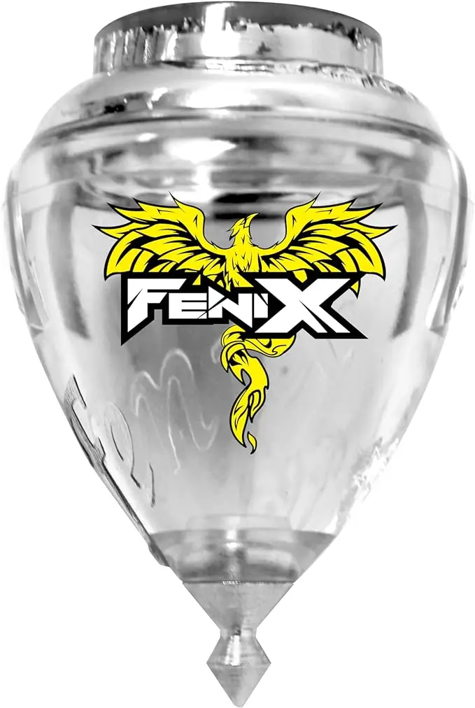 King Turbo Trompo Iron Silver Turbo Iron Silver Trompo Peonza