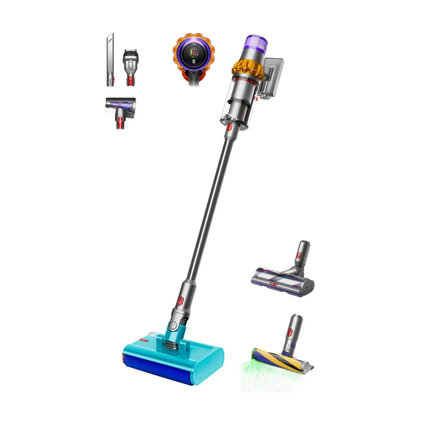Dyson v15s detect submarine cordless broom/hand vacuum cleaner, european product with official guarantee.