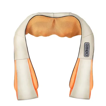 U-shaped shiatsu electric massager for back, neck and shoulders, hot infrared massage, for home, from shipping spain