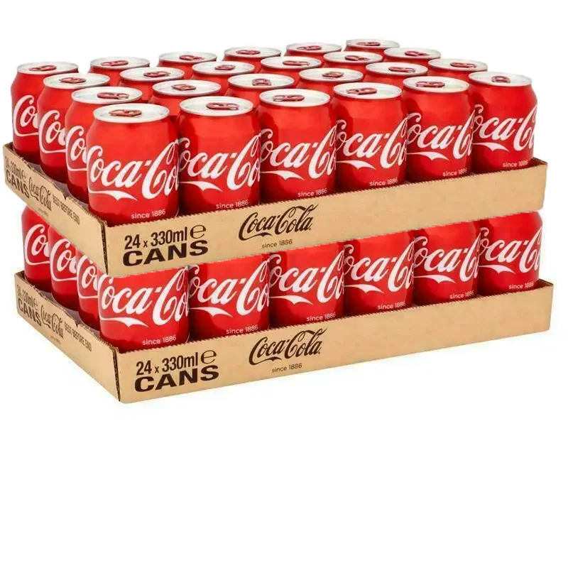 48 Latas De COCA COLA / COCACOLA ZERO SABOR ORIGINAL, 2 CAJAS 24Unidades lata 33cl / 330ml, Envio Desde España