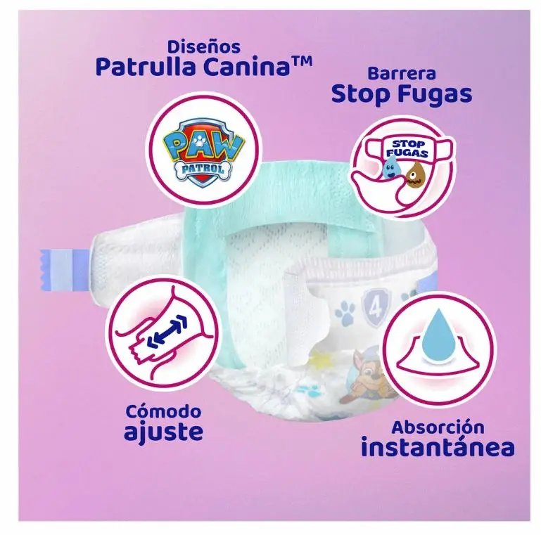 Dodot Activity Extra Pañales Bebé, Tallas: 4+,5+ y 6+. 2