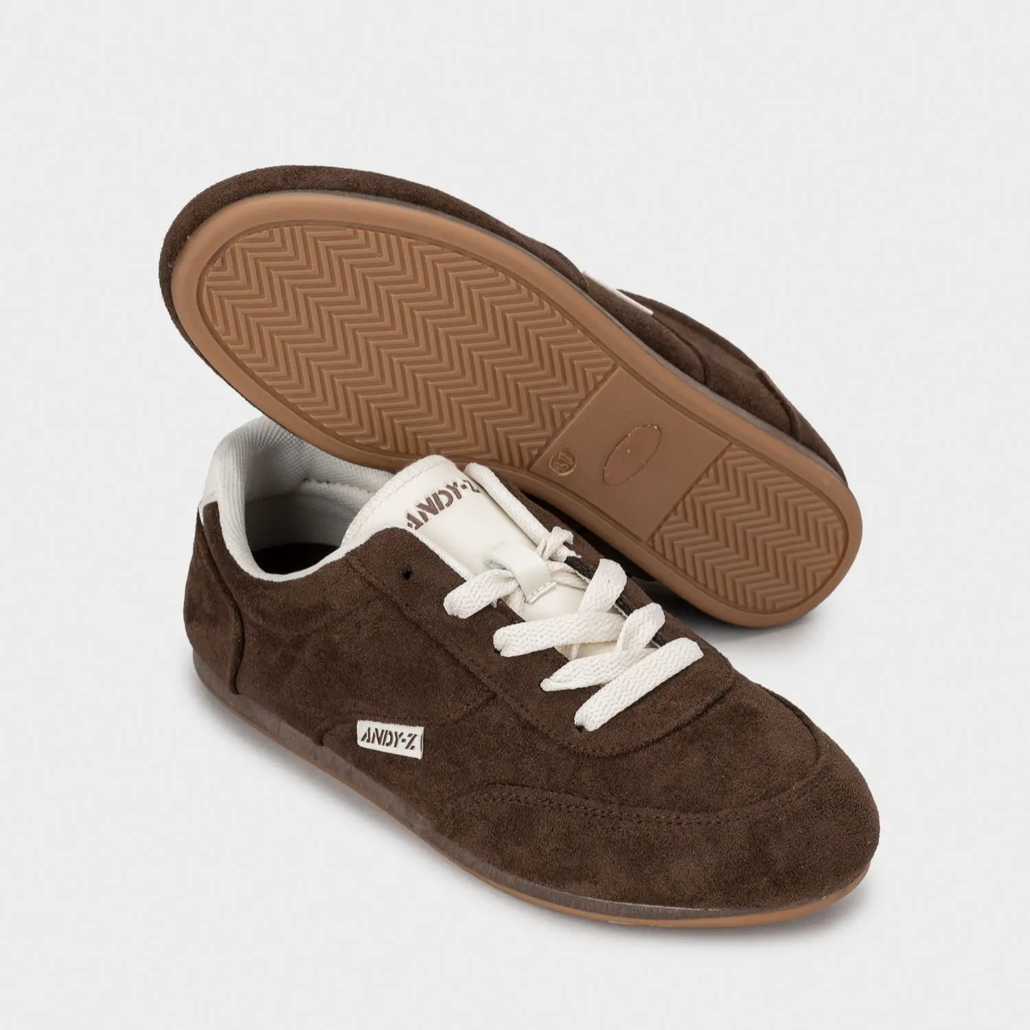 ANDY-Z 8015 BROWN casual sneakers detail view