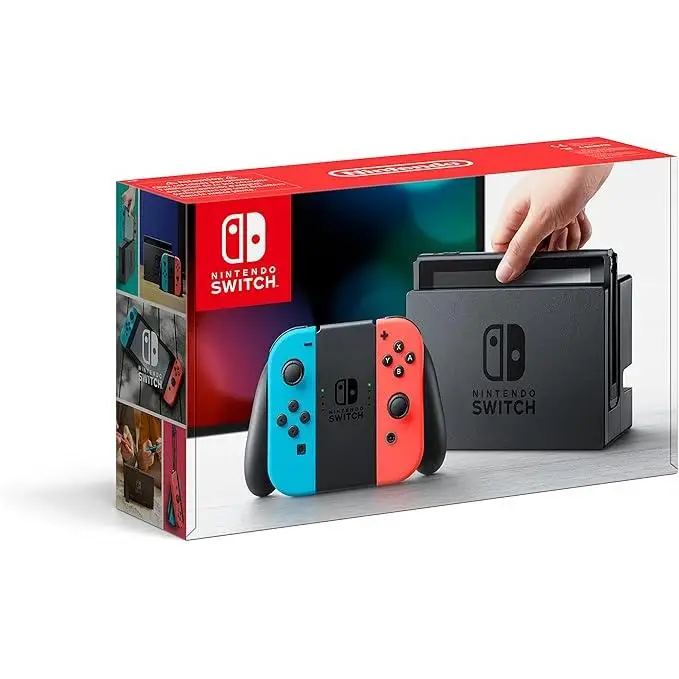 Consola Nintendo Switch Color Azul Neón/Rojo Neón - Original Europea