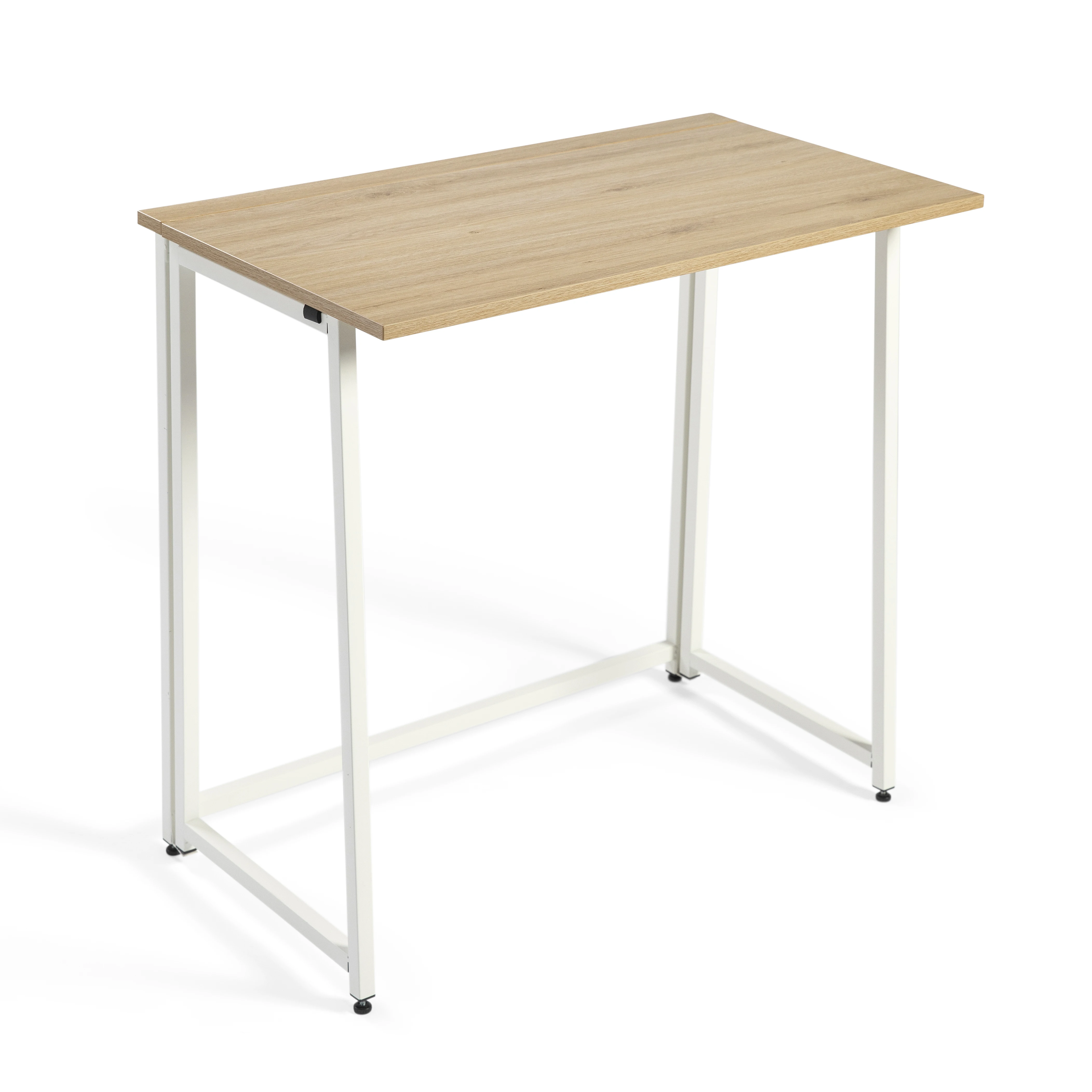 DUPI Mesa de Escritorio Plegable UTILITY  – Compacta y Multifuncional , Estructura Metálica, 80x50x72 cm para Oficina en Casa