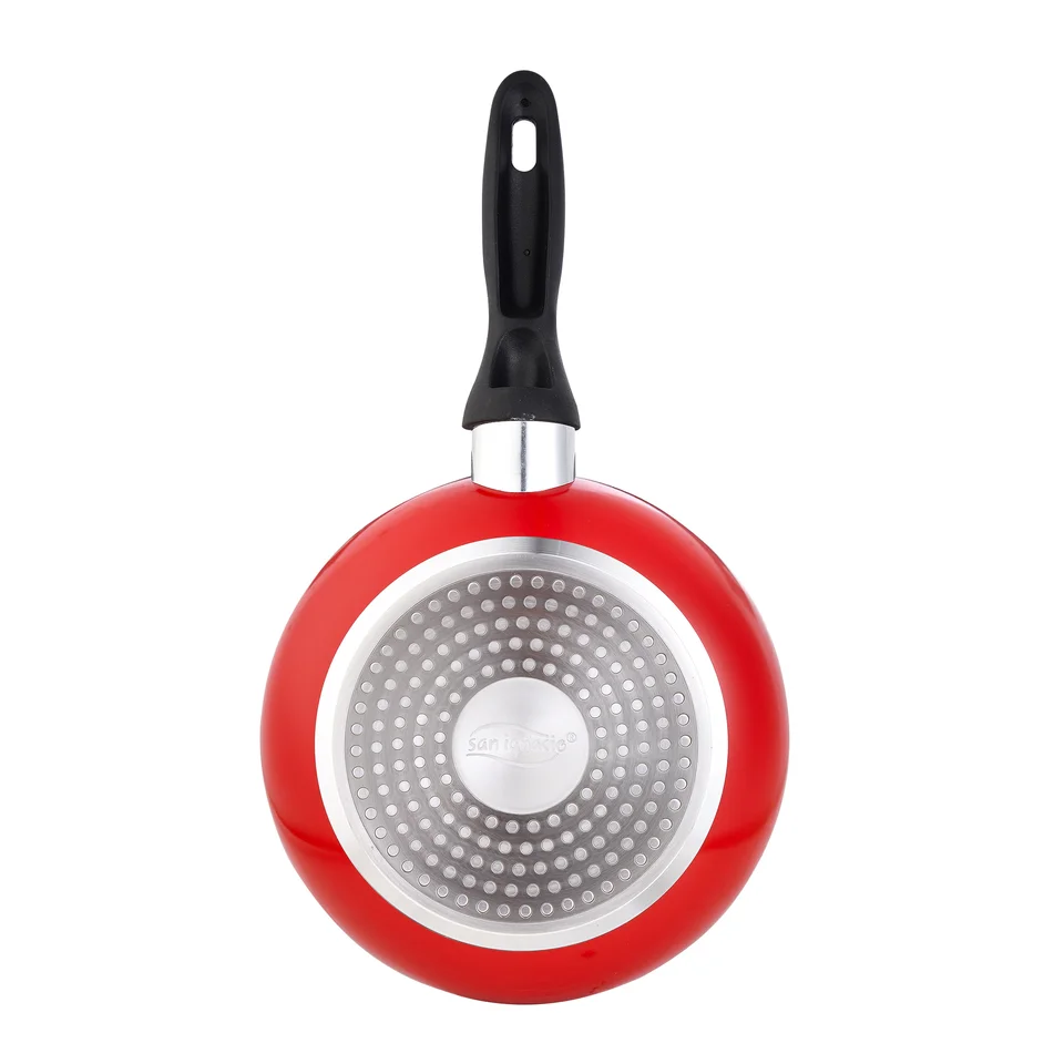 SAN IGNACIO Compact, set di pentole in acciaio inox, 5 pezzi, contiene 2 pentole da 20 e 24 cm e 1 pentola da 16 cm, set di pentole