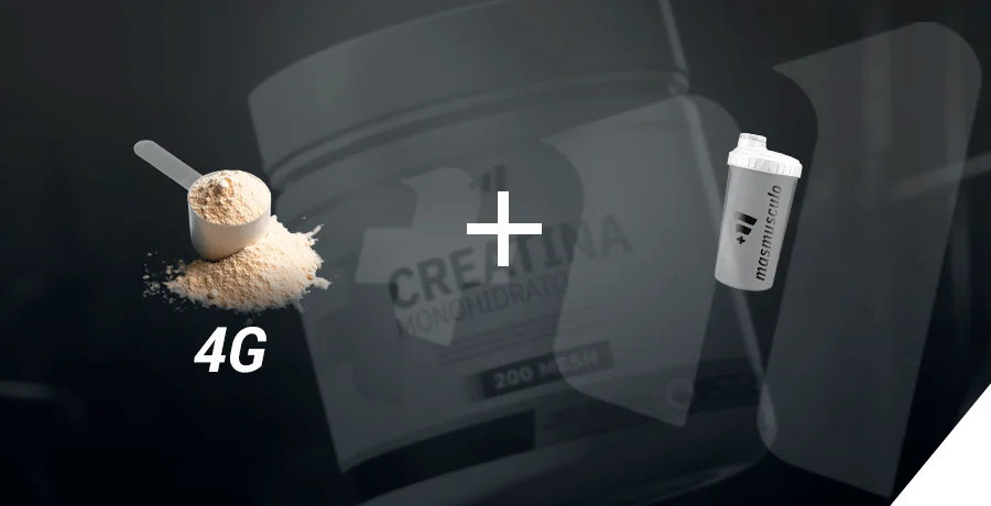 Creatina Monohidrato 200mesh 300gr dosis