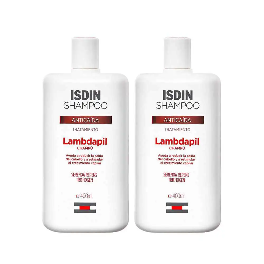 Isdin Lambdapil Anticaída Champú 400 ml Duplo
