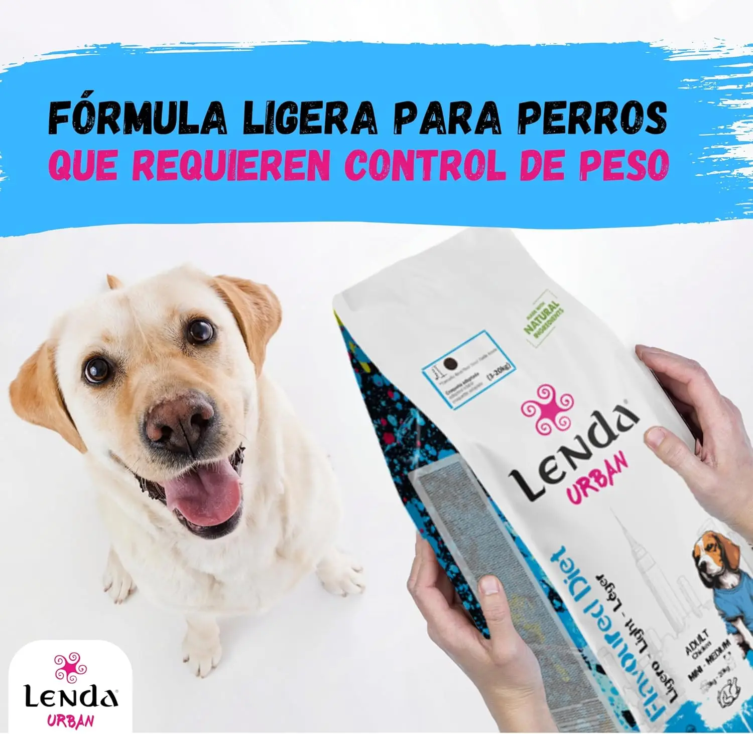 Lenda Urban Light - Cibo Naturale a Basso Contenuto Calorico per Cani di Taglia Mini e Media - immagine 7