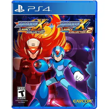 Mega Man X Legacy Collection 1 e 2 (Import USA) - PS4 - Nuovo Sigillato
