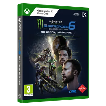 Monster Energy Supercross – The Official Videogame 6 Gioco fisico per console Microsoft Xbox Series X PAL FR