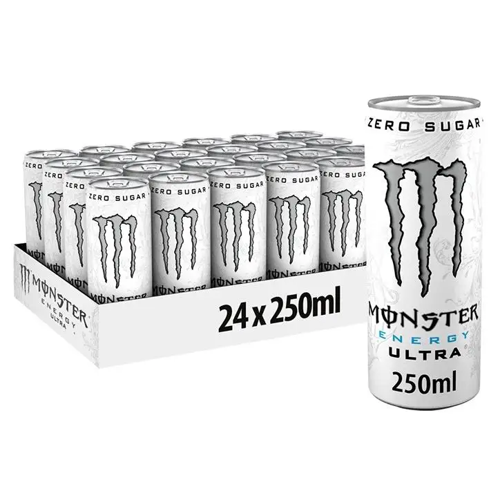 Pack 24 Monster Ultra White (unsweetened) 250ml