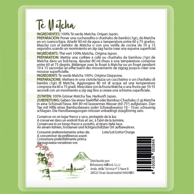 Té Matcha Premium Japonés 50g 3