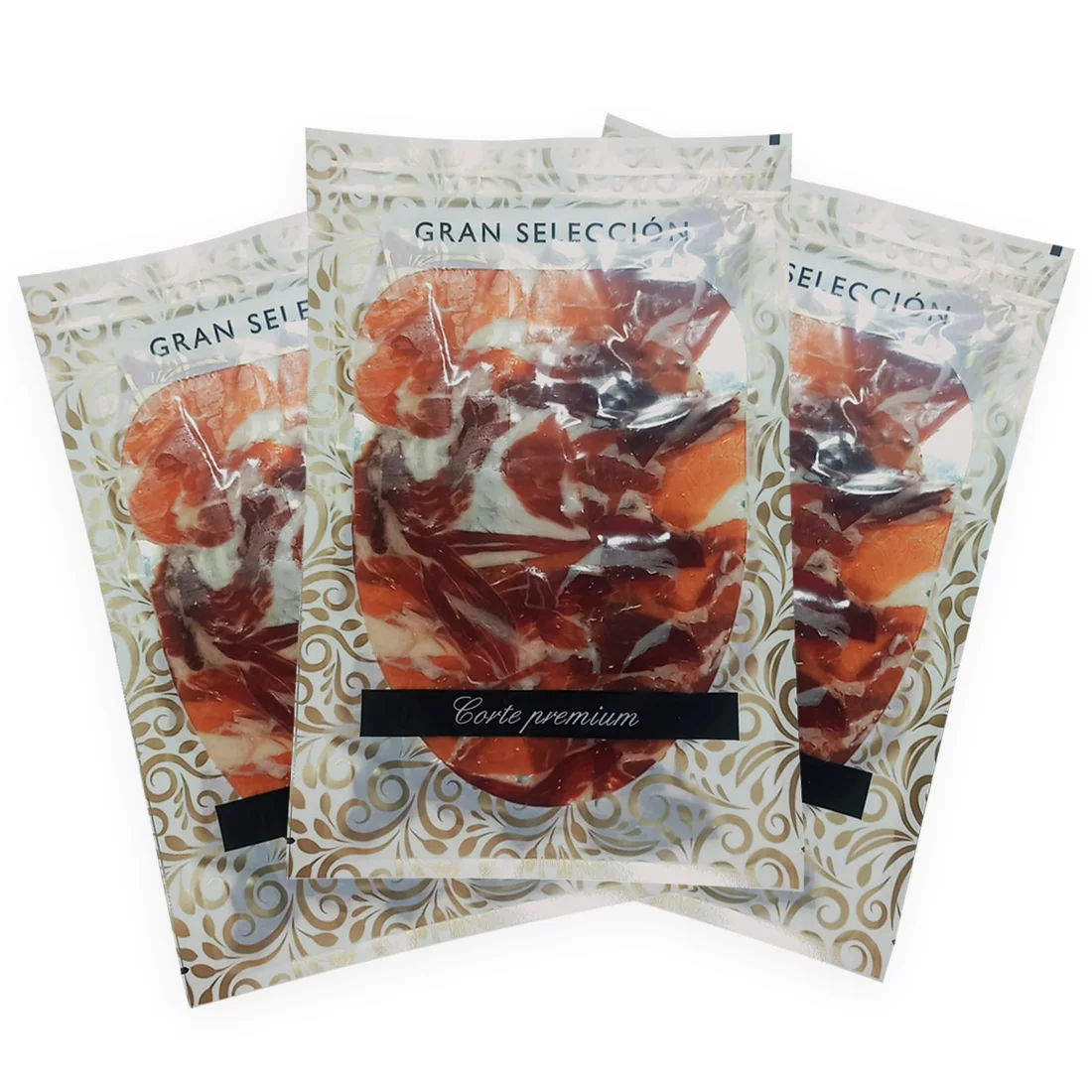 Slices of iberian ham - pack 900g - 300g envelopes