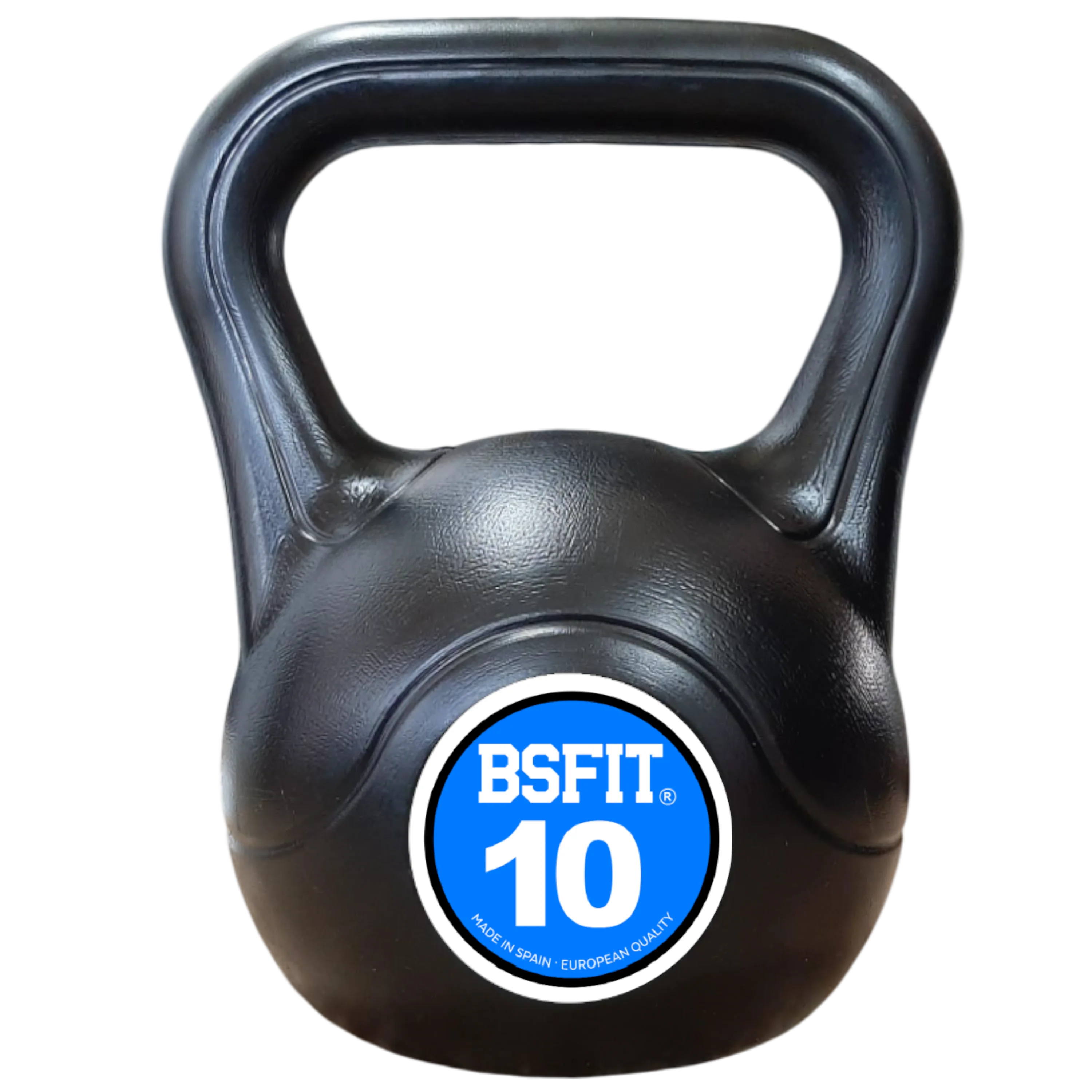 BSFIT® Pesa Rusa Kettlebell de Hormigón con Mango Ergonómico