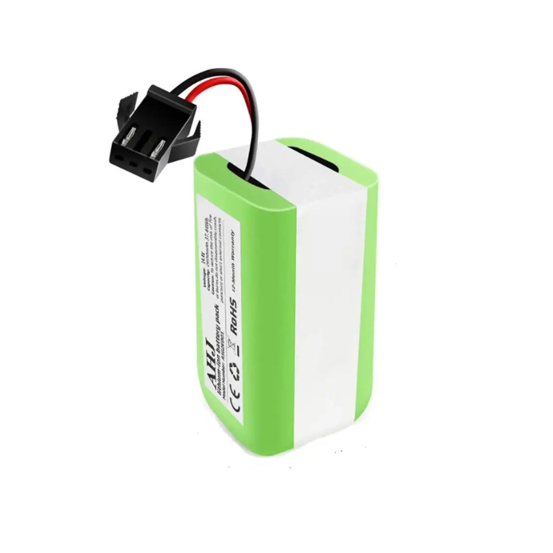 BAKTH Batterie Li-ion de rechange 14,4 V 2800 mAh compatible avec Ecovacs Deebot N79 N79S DN622