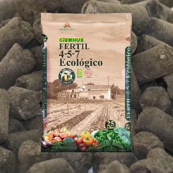 ✅   Abono Ecológico en forma de PÉLET. Un fertilizante natural único para tus cultivos, flores y todo tipo de plantas. Envase de 25kg. INFERTOSA.