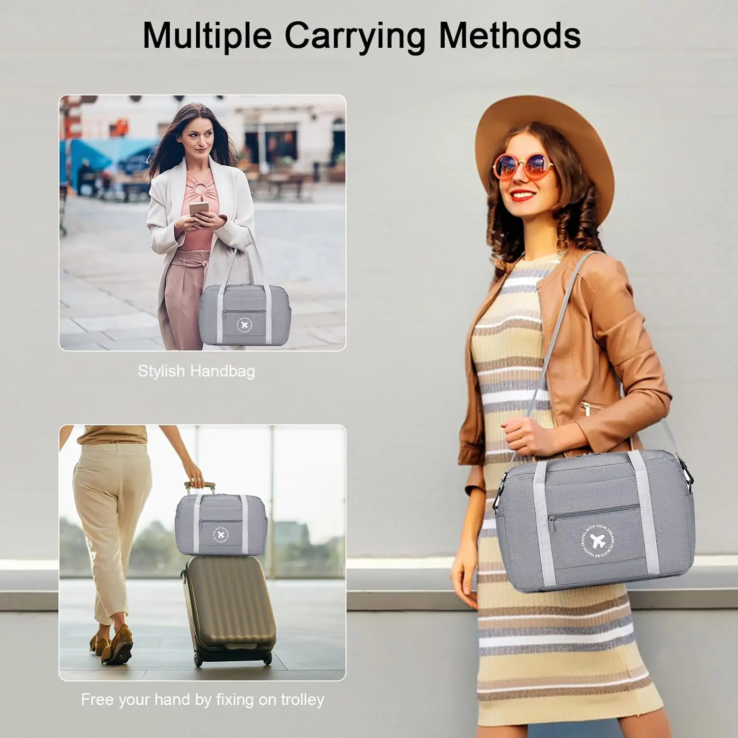 Porcheddu ryanair cabin bag 40x20x25, travel bag, canvas bag, foldable, under seat, cabin bag, waterproof, end of season bag, lightweight gear bag 3