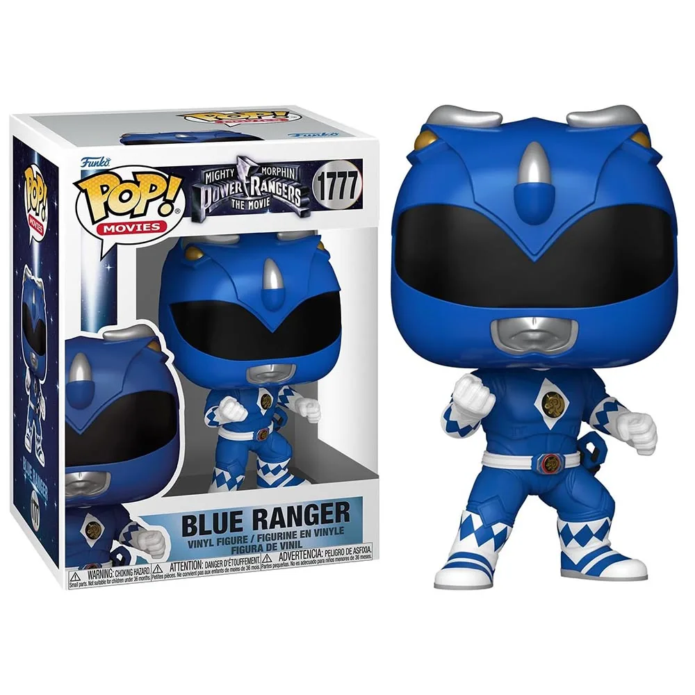 Funko Pop! Mighty Morphin Power Rangers The Movie, Blue Ranger 1777 ...