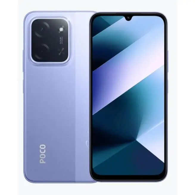 Xiaomi poco c85 8gb/256gb smartphone 6.9"+ 120hz dot drop screen main camera 50mp mediatek helio g81 ultra processor battery 6000 mah compatible with 33w fast charging. Xiaomi hyperos 2.