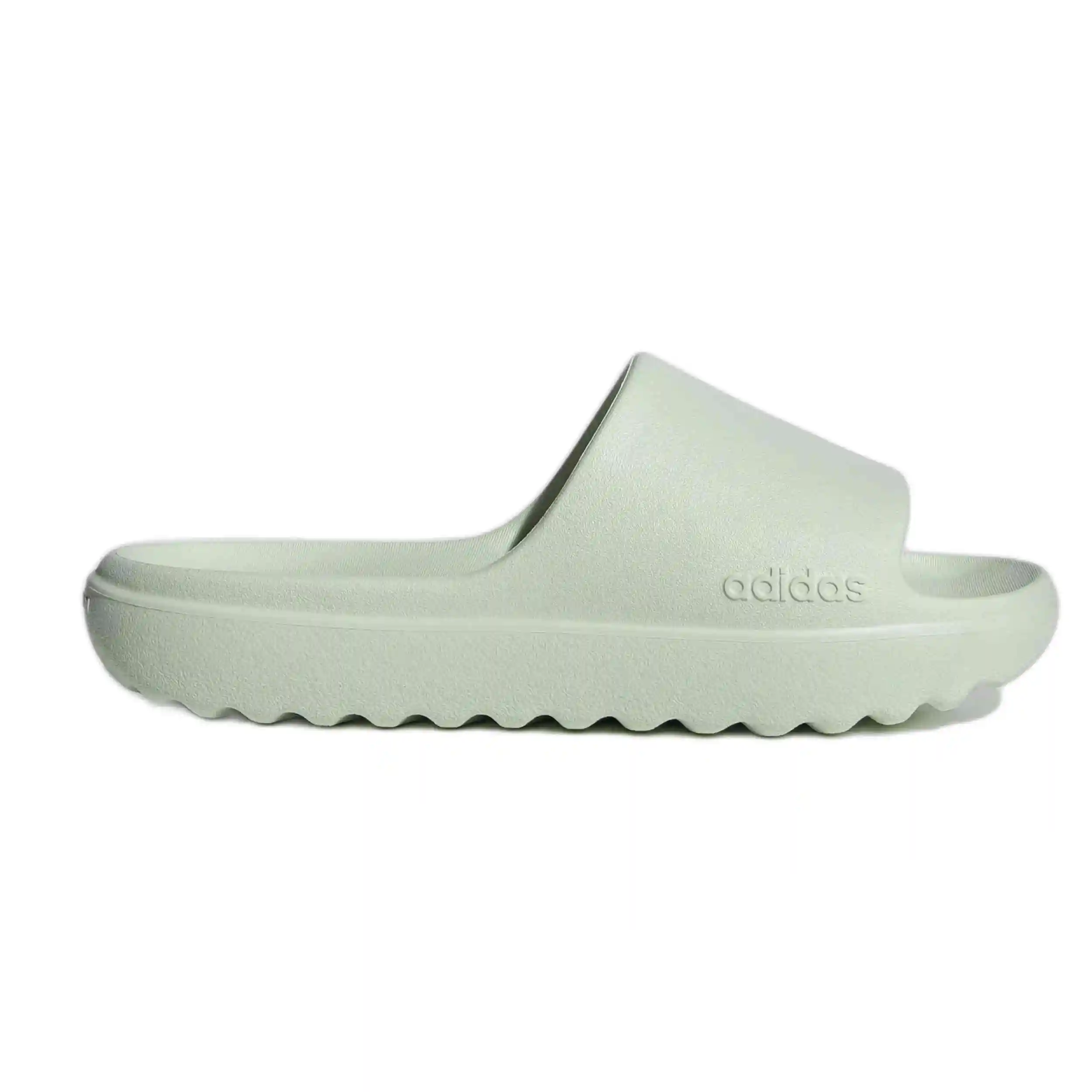 Chanclas Adidas modelo Jq7459 Adilette Lumia en color Verde