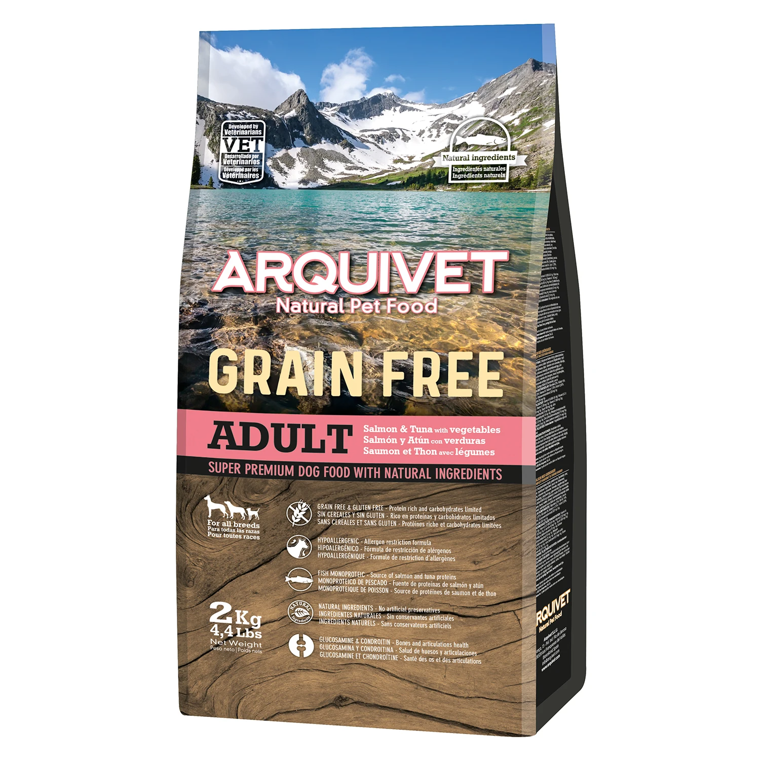 Picture Idea: Arquivet Dry Food For Dogs Grain Free Salmon 2Kg With