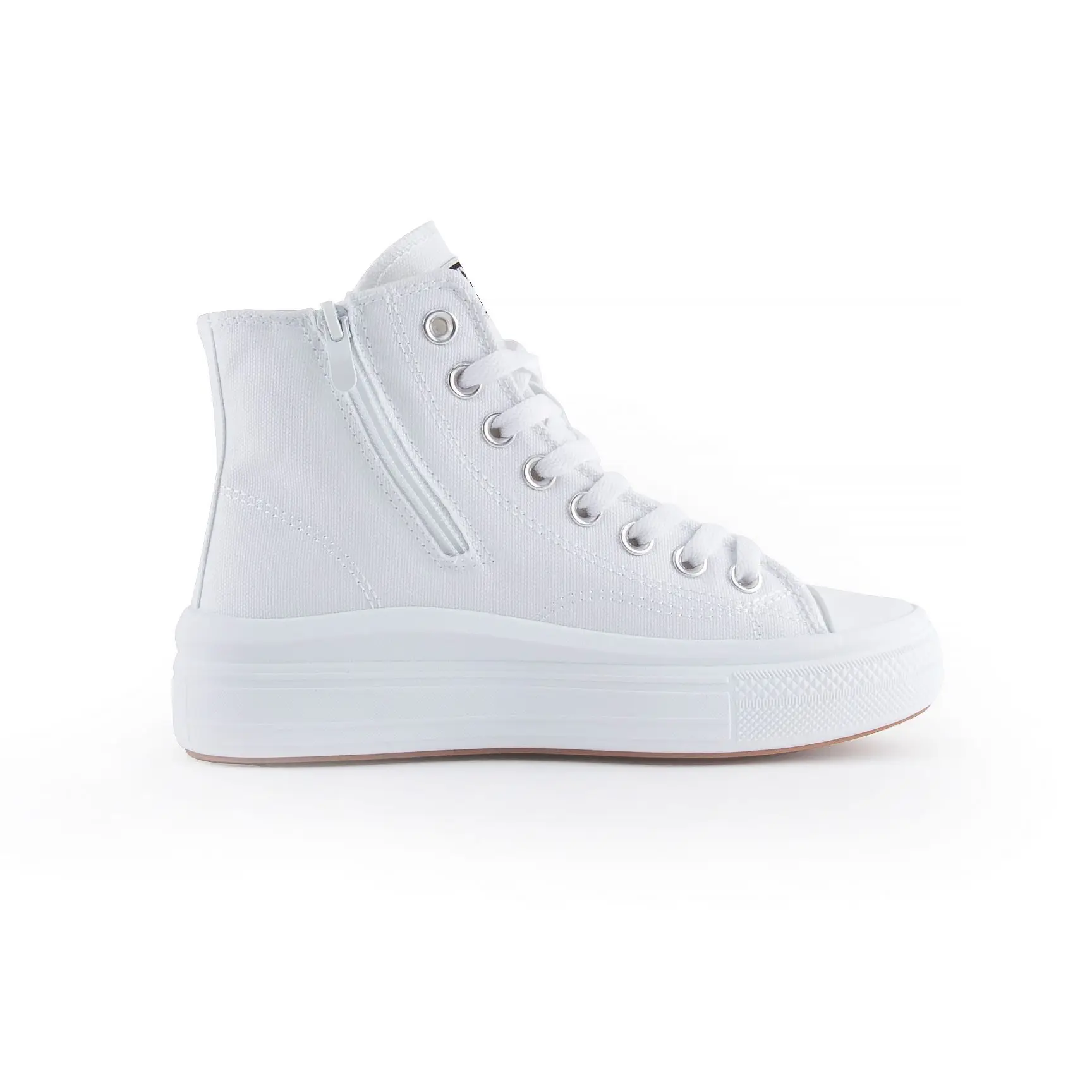 ANDY-Z High-top Canvas Shoes wearing style