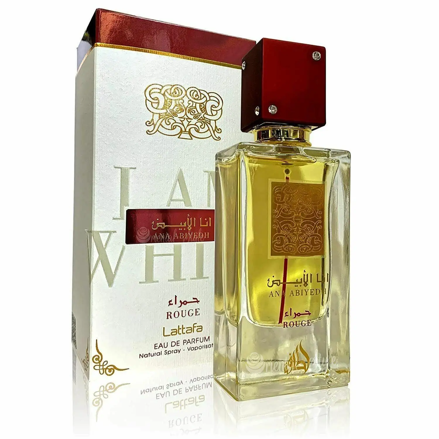 Ana Abiyedh Rouge Lattafa 60 ml - I am white - LATTAFA Lattafa Perfumes mujer y hombre Hombre Mujer
