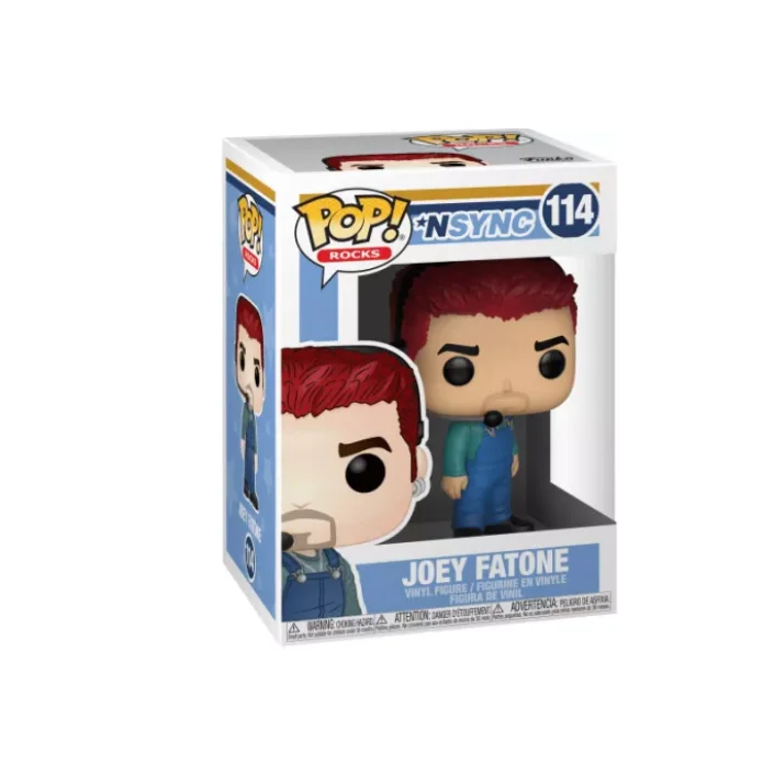 thumbnail image 4 of Figura Funko Pop! Rocks NSYNC Joey Fatone modelo 114 | 34541-Original-figuras en miniatura coleccionables para exhibir-idea para regalar-mercancía oficial-juguetes para niños y adultos-fans, 4 of 5
