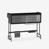 ProduceShop - Scolapiatti verticale per lavello da cucina nero 105x30x78cm Sover Plus 1