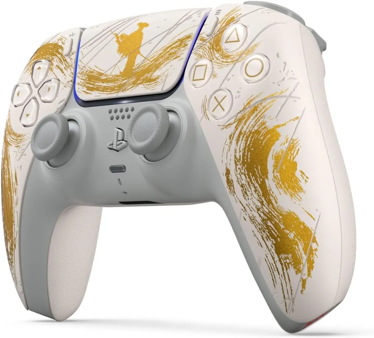 Sony PlayStation 5 Slim Edizione Limitata GOLD Console 1TB con Controller DualSense - SSD ad alta velocità, Gaming 4K a 120fps, include codice download di Ghost of Yōtei e feedback haptico avanzato per un'esperienza di gioco immersiva. - immagine 6