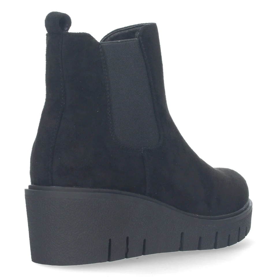 Davinia Shoes Botin de cuña comodos para mujer, con material