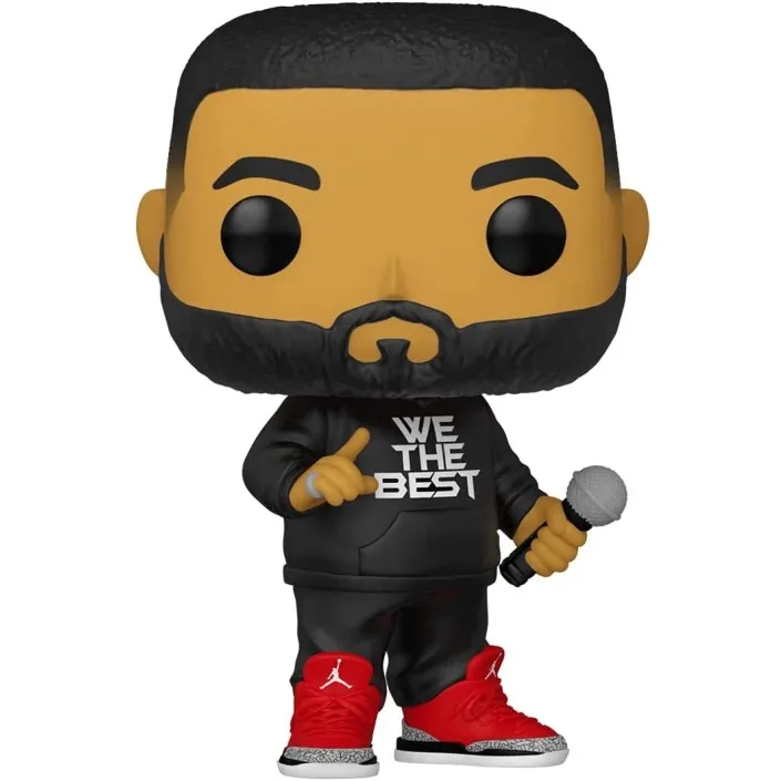 Figura Funko Pop! Rocks DJ Khaled Modelo 237 | 56757-Original-figuras en miniatura coleccionables para exhibir-idea para regalar-merchandising oficial-juguetes para niños y adultos-fans