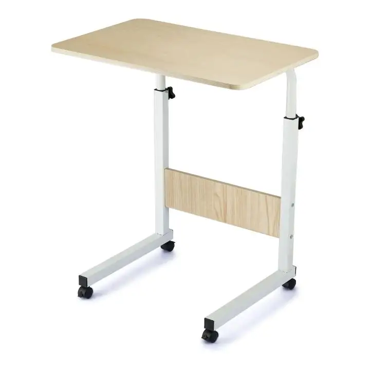 Confortime - Mesa Auxiliar Plegable Madera Metal - Duradera y Versátil - Portátil para Interior y Exterior | AmyStyle