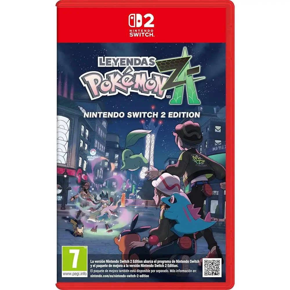 Legends Pokémon: Z-A – Nintendo Switch 2 Edition is a new switch game with improved performance, higher resolution, and real-time battles, set in the vibrant City Luminalia for enhanced gaming experience.