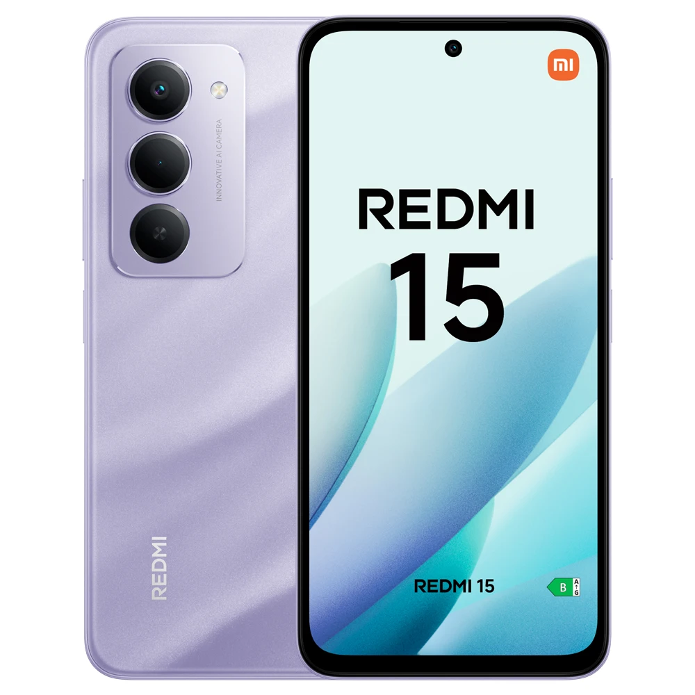 Xiaomi redmi 15 smartphone fhd+ immersive screen 6.9" refresh rate 144 ghz snapdragon 685 processor dual rear camera 50 mp front camera 8 mp battery 7000 mah fast charging 33w