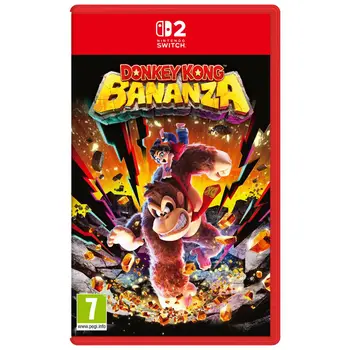 Donkey Kong Banana Switch 2 Nintendo Nuovo Sigillato PAL Spagna
