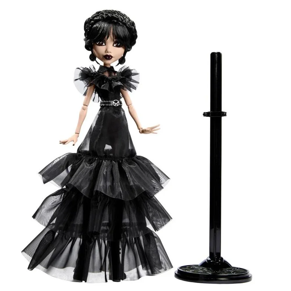 Muñeca Monster High Wednesday Vestido Raven (Mattel HXJ03)