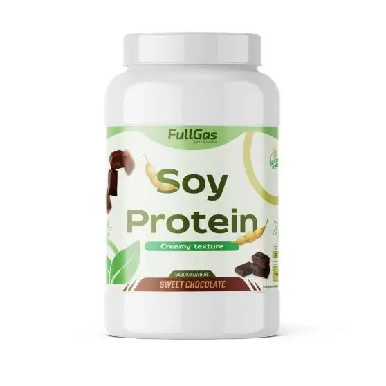Proteine ​​di soia (proteine ​​di soia) - Vegan - 1 kg *Proteine ​​di soia isolate, aroma di yogurt, frutti di bosco. Alto contenuto proteico (88%), basso contenuto di grassi (1,5%) e facile dissoluzione. 100% vegano, senza lattosio e senza glutine.