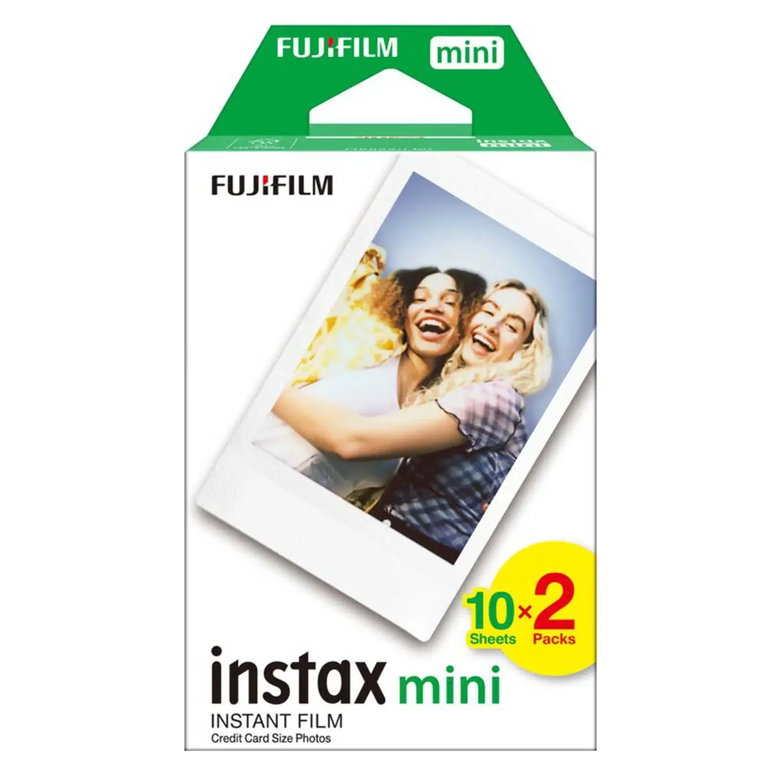 Fujifilm instax mini instant photo film – pack de 20 photos – professional quality – instant film