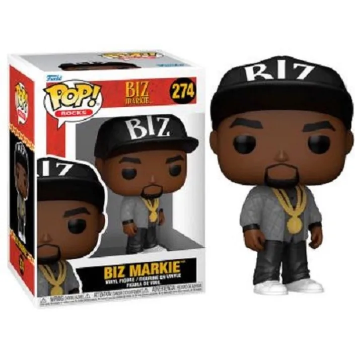thumbnail image 5 of Figura Funko Pop! Rocks Biz Markie modelo 274 | 64056-Original-figuras en miniatura coleccionables para exposición-idea regalo-merchandising oficial-juguetes para niños y adultos-fans, 5 of 5