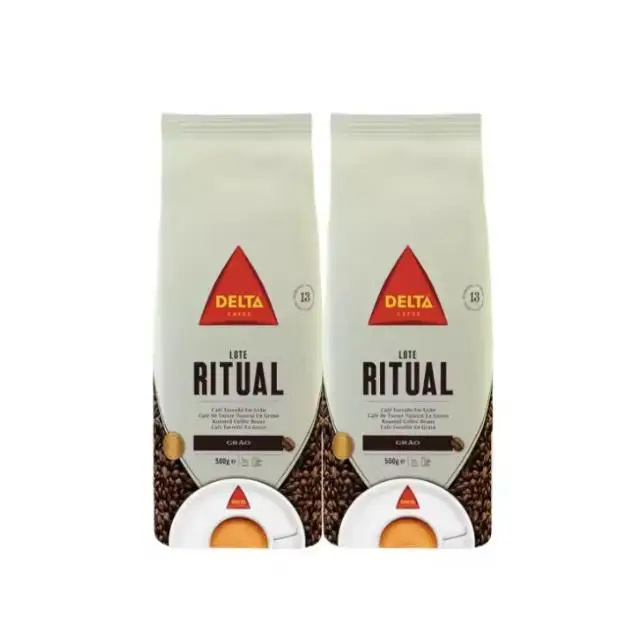 Delta -Cafés Ritual Grano - PACK 2 uds de 500 Gr- Delta -Cafés brazil Grano - PACK 2 uds de 500 Gr -Delta -Cafés colombia Grano - PACK 2 uds de 500 Gr