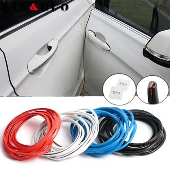 

3M Car Door Edge Guard Scratch Strip Protector Rubber Sealing Trim Molding Car Styling For Nissan sentra juke QASHQAI X-trail