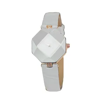 

Women Fashion Watches Gift Prism Glass Watch Rome Dial Student Watch Gift Ladies Casual Quartz Wristwatch