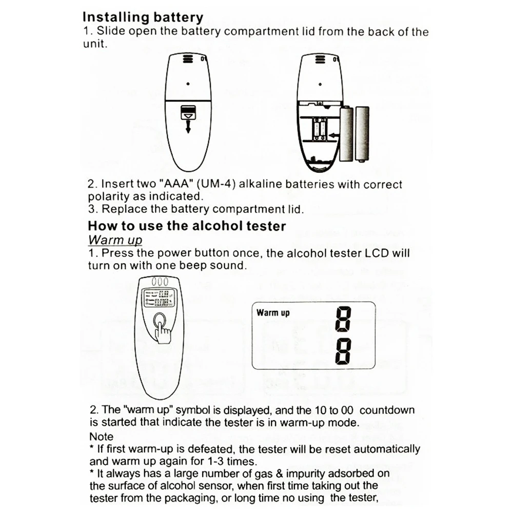 Alcohol Tester,Breath Alcohol Tester,Portable Alcohol Breath Tester With Car Keychain