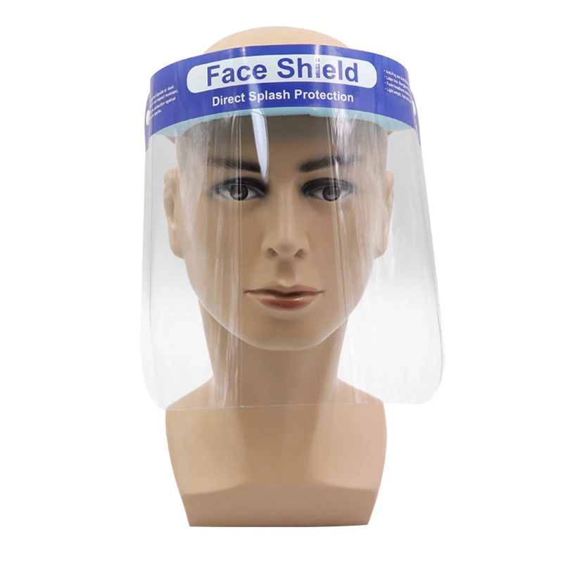 

1PC Protective mask Shield Isolation Anti-Saliva Anti-Pollution Protective Mouth Mask Facial Clear Full Face Mask Washable