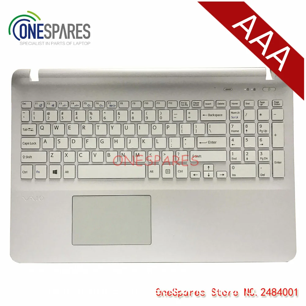 Новый оригинальный чехол для ноутбука Sony SVF15 FIT15 SVF151 SVF152 SVF153 SVF1541 SVF15E белая