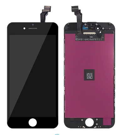 For iPhone 6 Black Класс AAA+ ЖК-экран для iPhone 6 ЖК-дисплей с 3D кодирующий преобразователь сенсорного экрана в сборе Замена - Цвет: For iPhone 6 Black